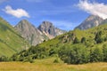 Mountain landscape in summer Royalty Free Stock Photo