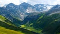 Mountain landscape in Switzerland