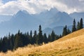 Mountain landscape, Tatry Royalty Free Stock Photo