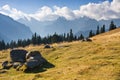 Mountain landscape, Tatry Royalty Free Stock Photo