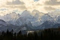 Mountain landscape, Tatry, Poland Royalty Free Stock Photo