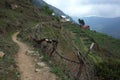 Mountain landscape, Trail between Jiri and Lukla, Lower part of Everest trek