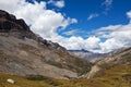 Mountain landscape in Upper Mustang, Nepal