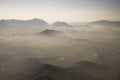 A mountain landscape view in the morning time, Kabul Afghanistan