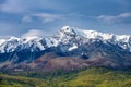 Mountain landscape. View of North Chuya ridge, Altai Republic, Siberia, Russia