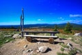 Mountain landscape viewpoint - a bog in izera or jizera mountains