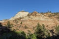 Mountain landscape in the zion national park, Utah, USA Royalty Free Stock Photo