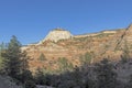 Mountain landscape in the zion national park, Utah, USA Royalty Free Stock Photo