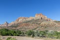 Mountain landscape in the zion national park, Utah, USA Royalty Free Stock Photo