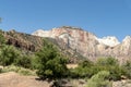 Mountain landscape in the zion national park, Utah, USA Royalty Free Stock Photo