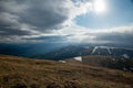 Mountain landscapes in the Khamar-Daban mountains