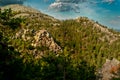 Mountain landscapes in national park Taganai