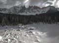 Mountain Latemar, Dolomiti