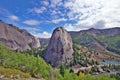 The Mountain like a clocks of the temple