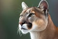 Mountain Lion (Puma concolor), also known as the cougar