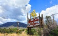 Mountain Lodge Near Albuquerque Royalty Free Stock Photo