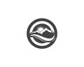 Mountain logo BusinessTemplate icon
