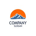 Mountain Logo Design Template Vector