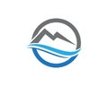 Mountain Logo Template business icon