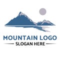 mountain logo Royalty Free Stock Photo