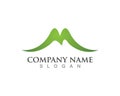 Mountain Logos Template vector design Royalty Free Stock Photo