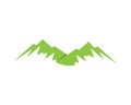 Mountain logos vector and template