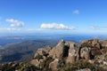 Mountain Lookout from Mount Wellington Hobart Royalty Free Stock Photo