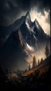 Mountain Majesty, Made with Generative AI