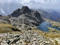 Mountain Majesty: Trailside Views of Lac Blanc, Grand Balcon, Chamonix, France