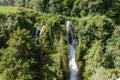 Mountain man-made waterfall Cascata delle Marmore in Italy Royalty Free Stock Photo