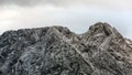 Mountain massif Giewont in the Western Tatra Mountains