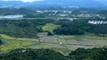 Mountain and Mature Rice