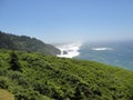 Mountain meets ocean