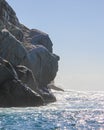 Mountain named Pedra Cara de Macaco in Cabo Frio - Rio de Janeiro. Brazil