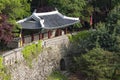 Namhansanseong World Heritage Centre Seomun Gate, West Fortress Gate in Gyeonggi-do, South Korea