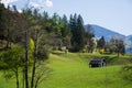 Mountain near Kramsach, Austria Royalty Free Stock Photo