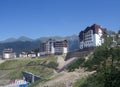 Mountain Olympic village at Rosa Khutor. Russia