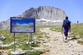 Mountain Olympus Stefani peak in Greece Royalty Free Stock Photo