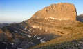 Mountain Olympus Stefani peak in Greece Royalty Free Stock Photo