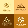 Mountain Pack Logo Template Design Vector