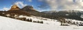 Mountain panorama - Name of peak is Rozsutec Royalty Free Stock Photo