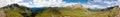 Mountain panorama, passo Giau, Italy Royalty Free Stock Photo