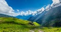 Mountain panorama Royalty Free Stock Photo