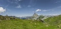 Mountain panorama Pyrenees National Park