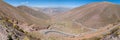 Mountain pass Andes Mountain Range, Argentina