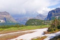 Mountain pass after a summer storm Royalty Free Stock Photo