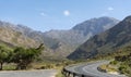 Mountain pass in western cape, South Africa. Royalty Free Stock Photo