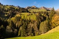 Engstligental south of Adelboden in the Alps Switzerland