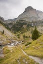 Mountain path in Canyon Anisclo