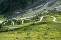 Mountain path in the Dolomites, Italy Royalty Free Stock Photo